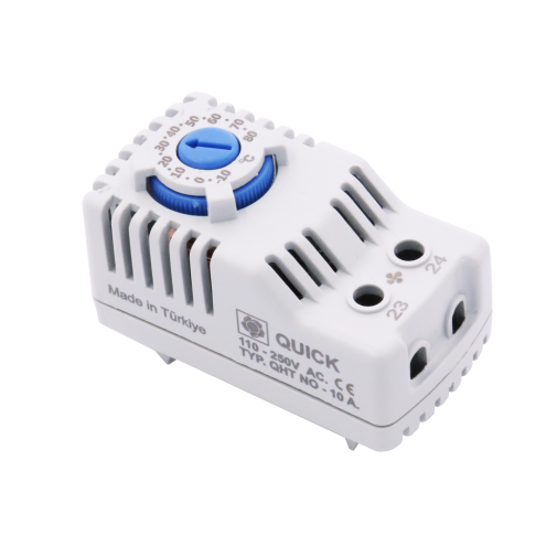 Термостат для шафи управління QHT-NO 10A, 110В-250В