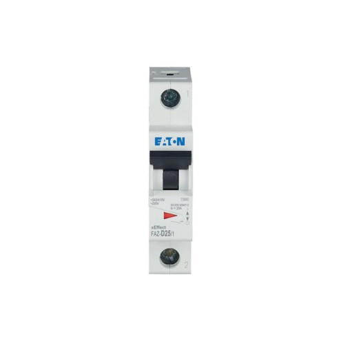 278586 Автоматический выключатель Eaton FAZ-D25/1 15 kA