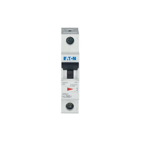 115371 Автоматический выключатель Eaton FAZ-D63/1 10 kA