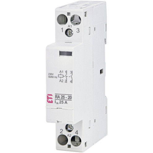 2464093 Контактор модульный ETI RA 25-20 230V AC