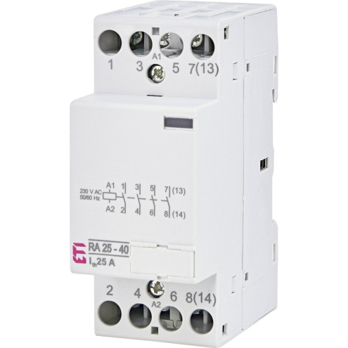 2464088 Контактор модульный ETI RA 25-40 24V DC