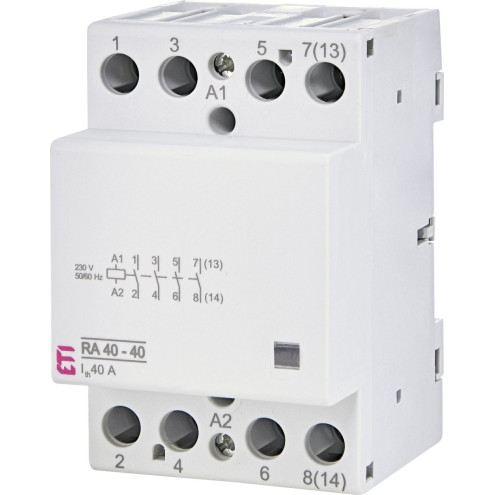2464095 Контактор модульный ETI RA 40-40 230V AC