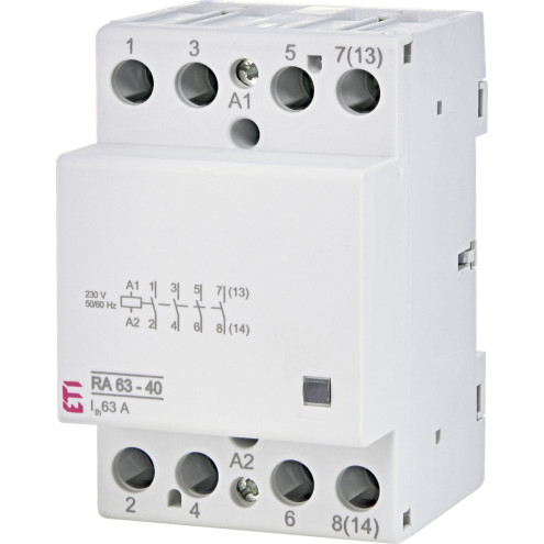 2464096 Контактор модульный ETI RA 63-40 230V AC