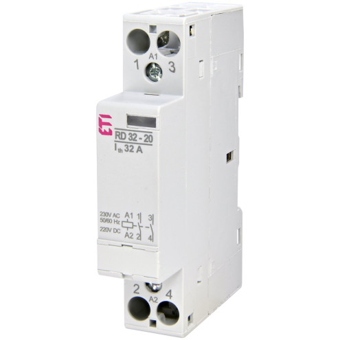 2464077 Контактор модульный ETI RD 32-20 230V AC