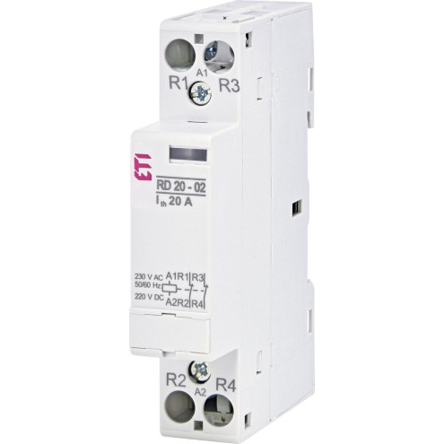 2464008 Контактор модульный ETI RD 20-02 230V AC