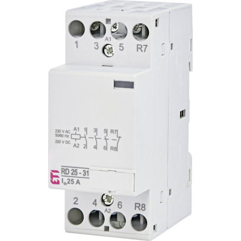 2464012 Контактор модульный ETI RD 25-31 230V AC