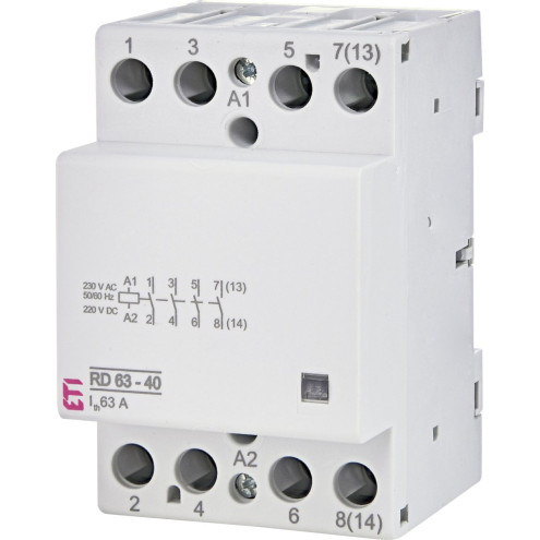 2464026 Контактор модульный ETI RD 63-40 230V AC