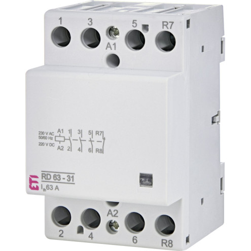2464028 Контактор модульный ETI RD 63-31 230V AC