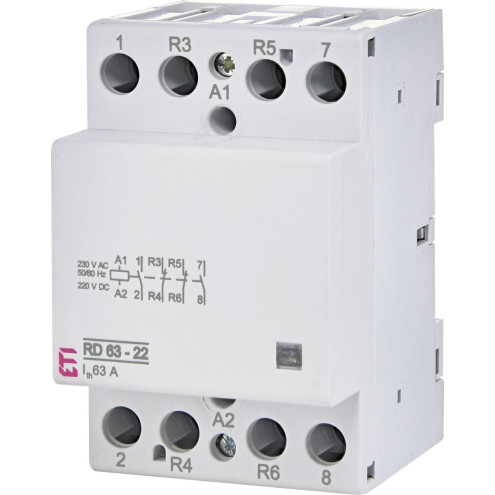 2464030 Контактор модульный ETI RD 63-22 230V AC