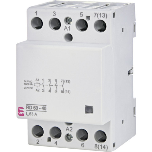 2464027 Контактор модульный ETI RD 63-40 24V DC