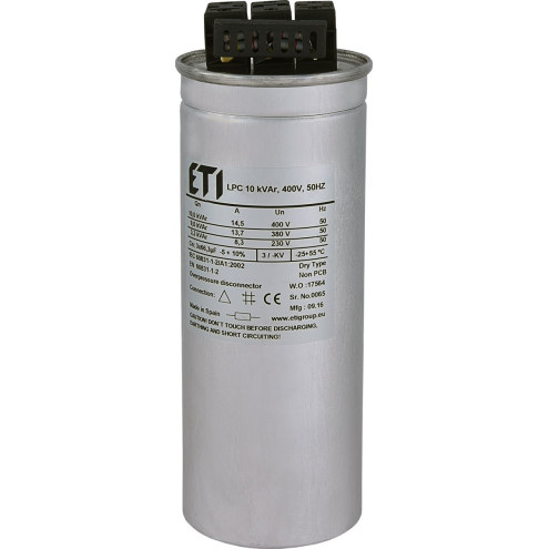 4656750 Конденсаторная батарея ETI LPC 10kVAr (400V)