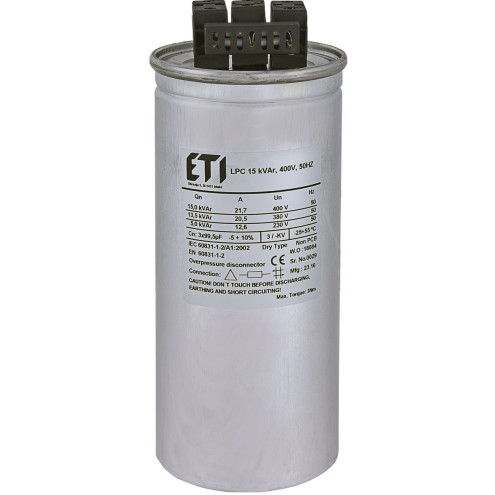 4656752 Конденсаторная батарея ETI LPC 15kVAr (400V)