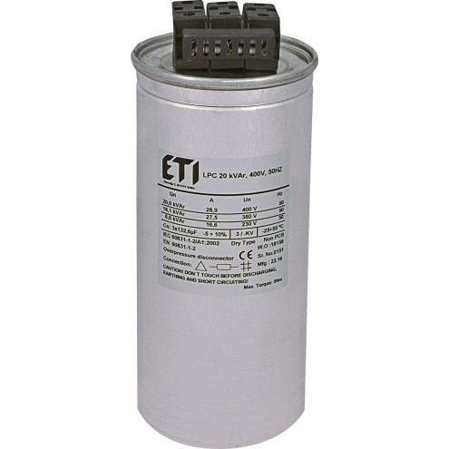 4656753 Конденсаторная батарея ETI LPC 20kVAr (400V)