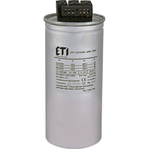 4656761 Конденсаторная батарея ETI LPC 12,5kVAr (440V)