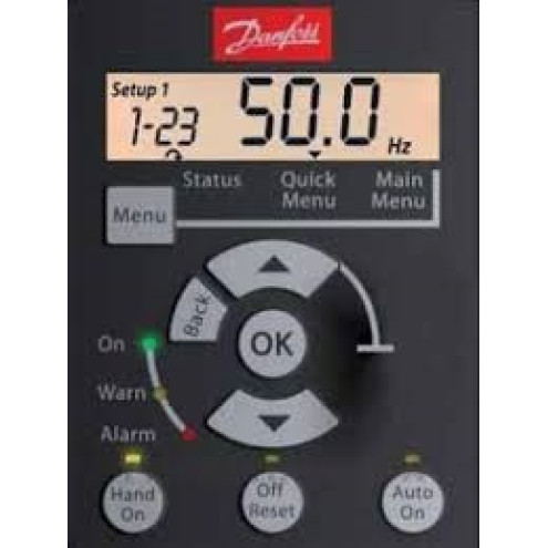 132B0100 Панель управления Danfoss LCP 11 без потенциометра
